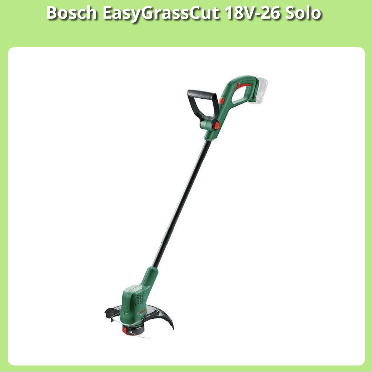 Anmeldelse af Bosch EasyGrassCut 18V-26 Solo