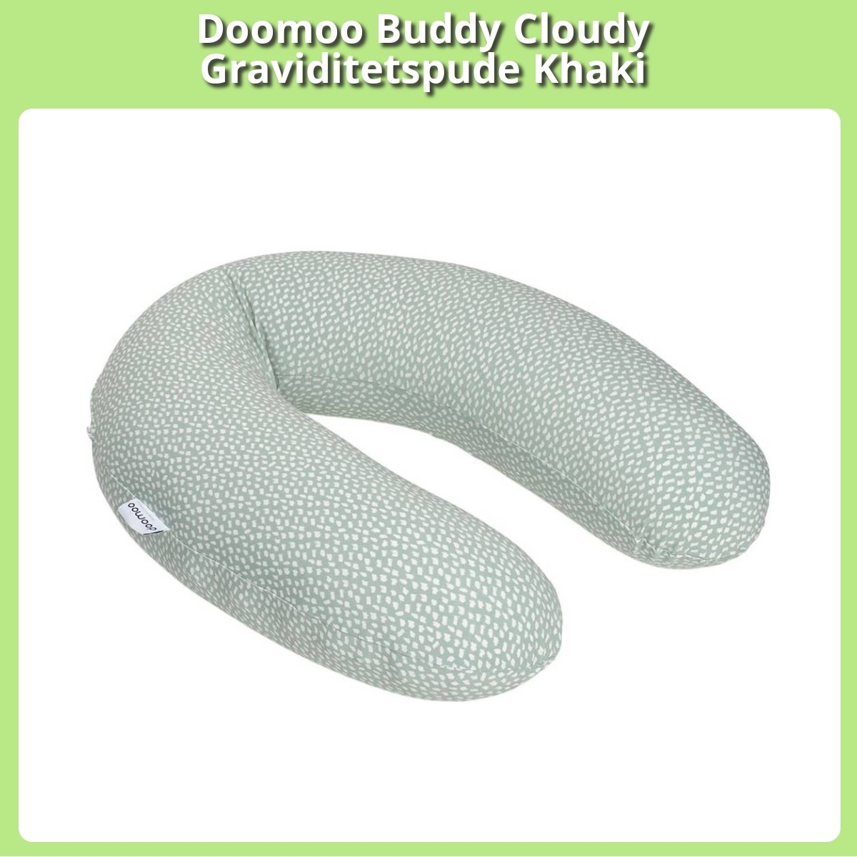 Anmeldelse af Doomoo Buddy Cloudy Graviditetspude Khaki