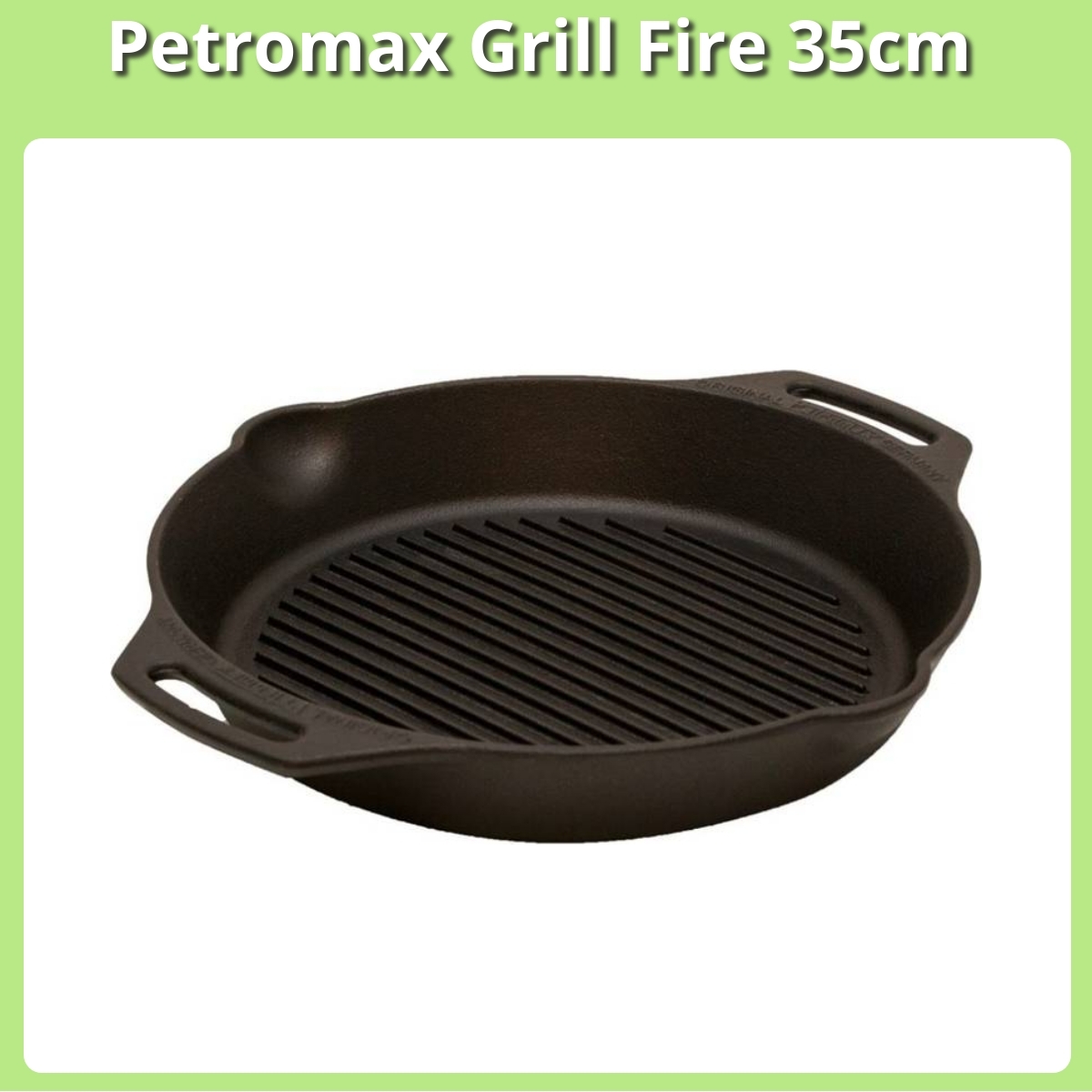 Anmeldelse af Petromax Grill Fire 35cm