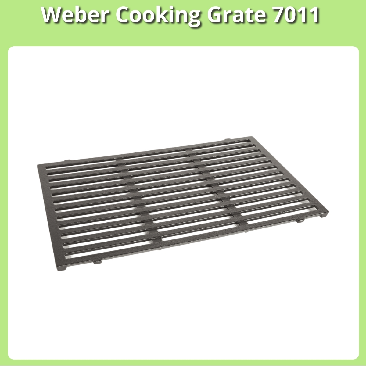 Anmeldelse af Weber Cooking Grate 7011
