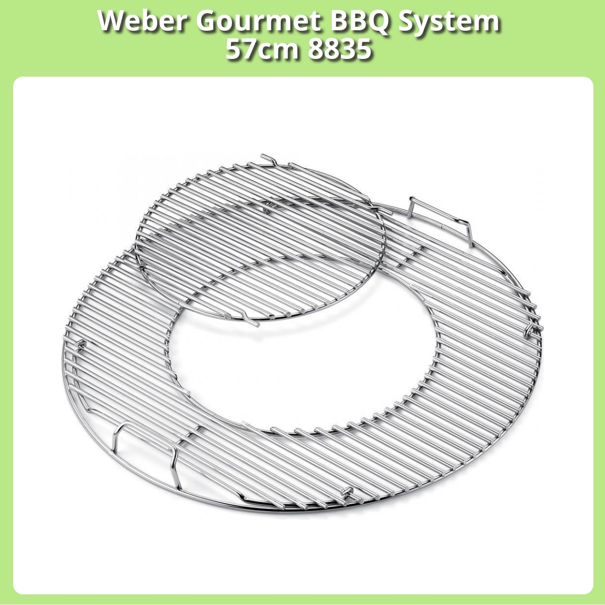 Anmeldelse af Weber Gourmet BBQ System 57cm 8835