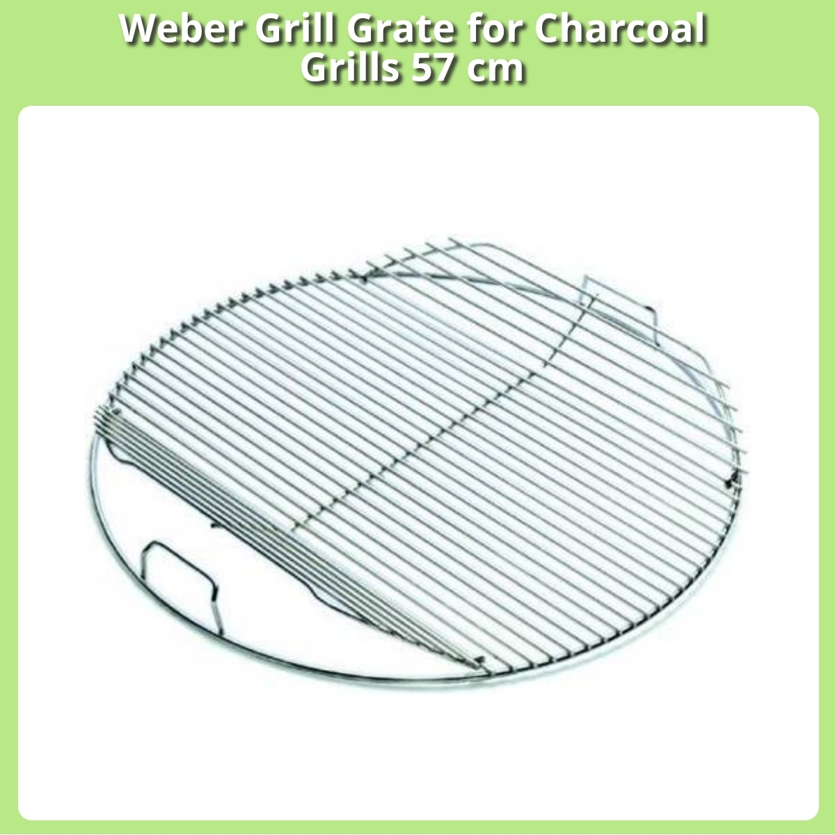 Anmeldelse af Weber Grill Grate for Charcoal Grills 57 cm
