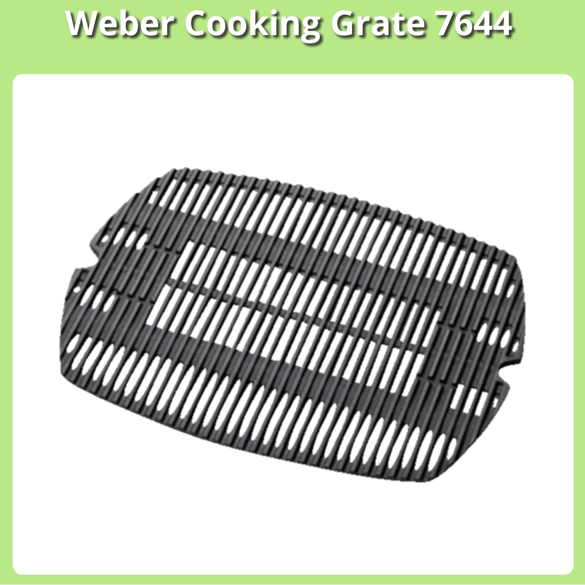 Anmeldelse af Weber Cooking Grate 7644
