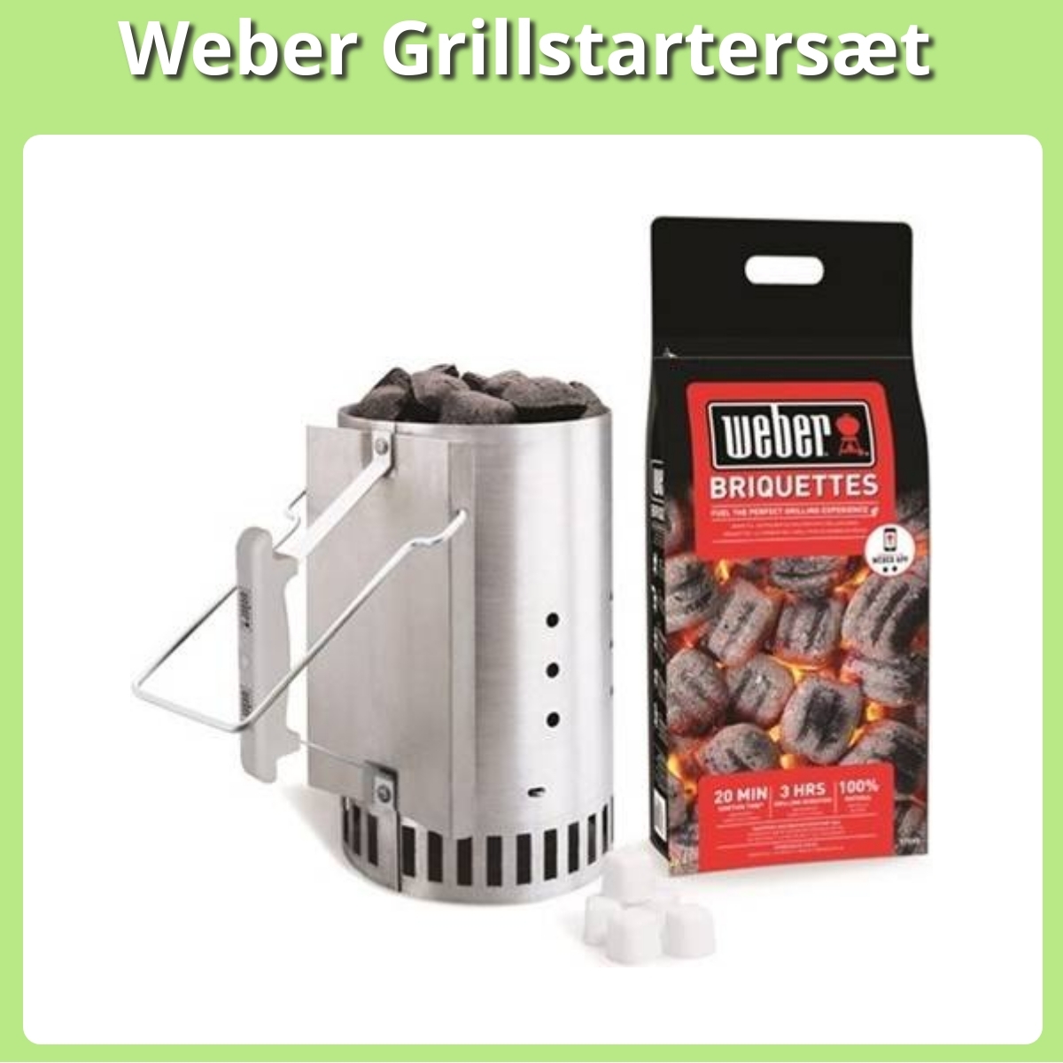 Anmeldelse af Weber Grillstartersæt
