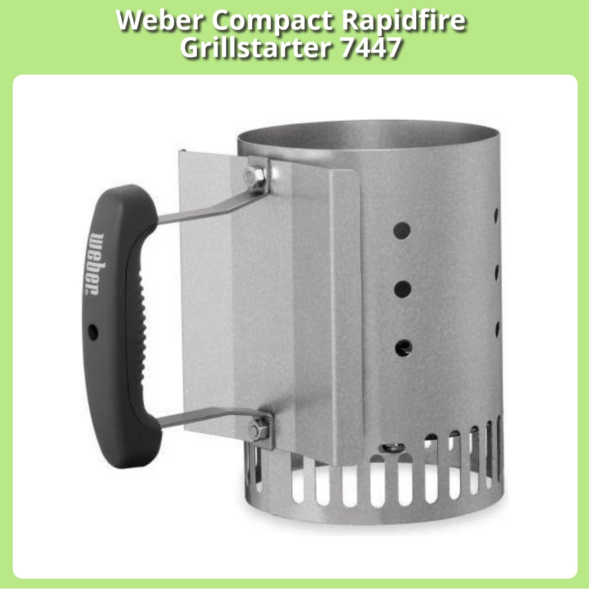 Anmeldelse af Weber Compact Rapidfire Grillstarter 7447