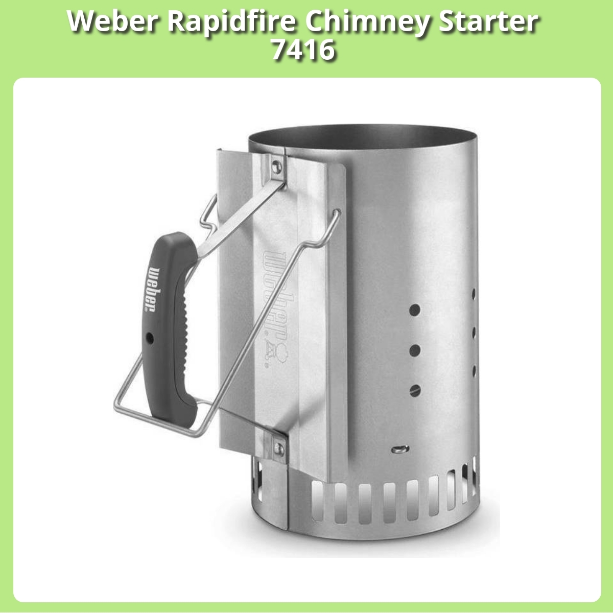 Anmeldelse af Weber Rapidfire Chimney Starter 7416