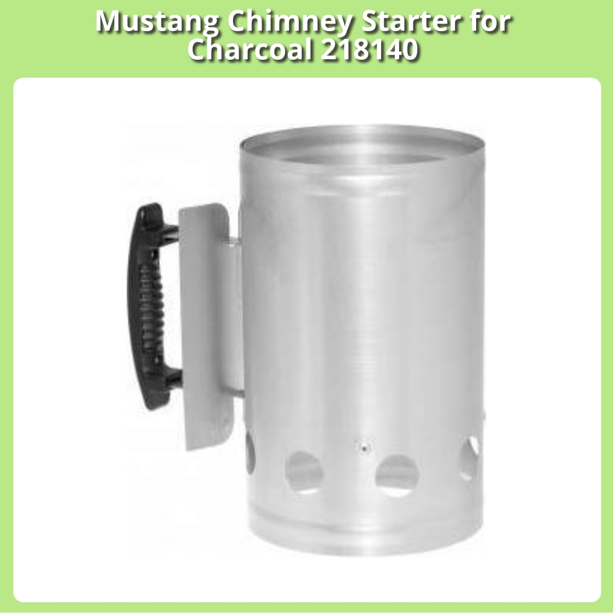 Anmeldelse af Mustang Chimney Starter for Charcoal 218140