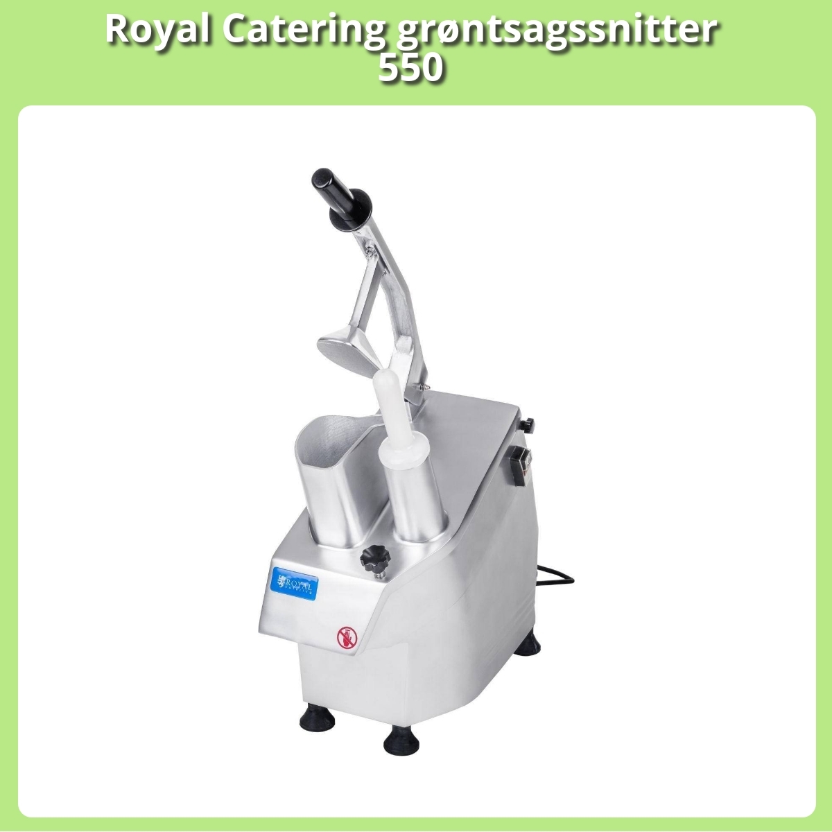 Anmeldelse af Royal Catering grøntsagssnitter 550