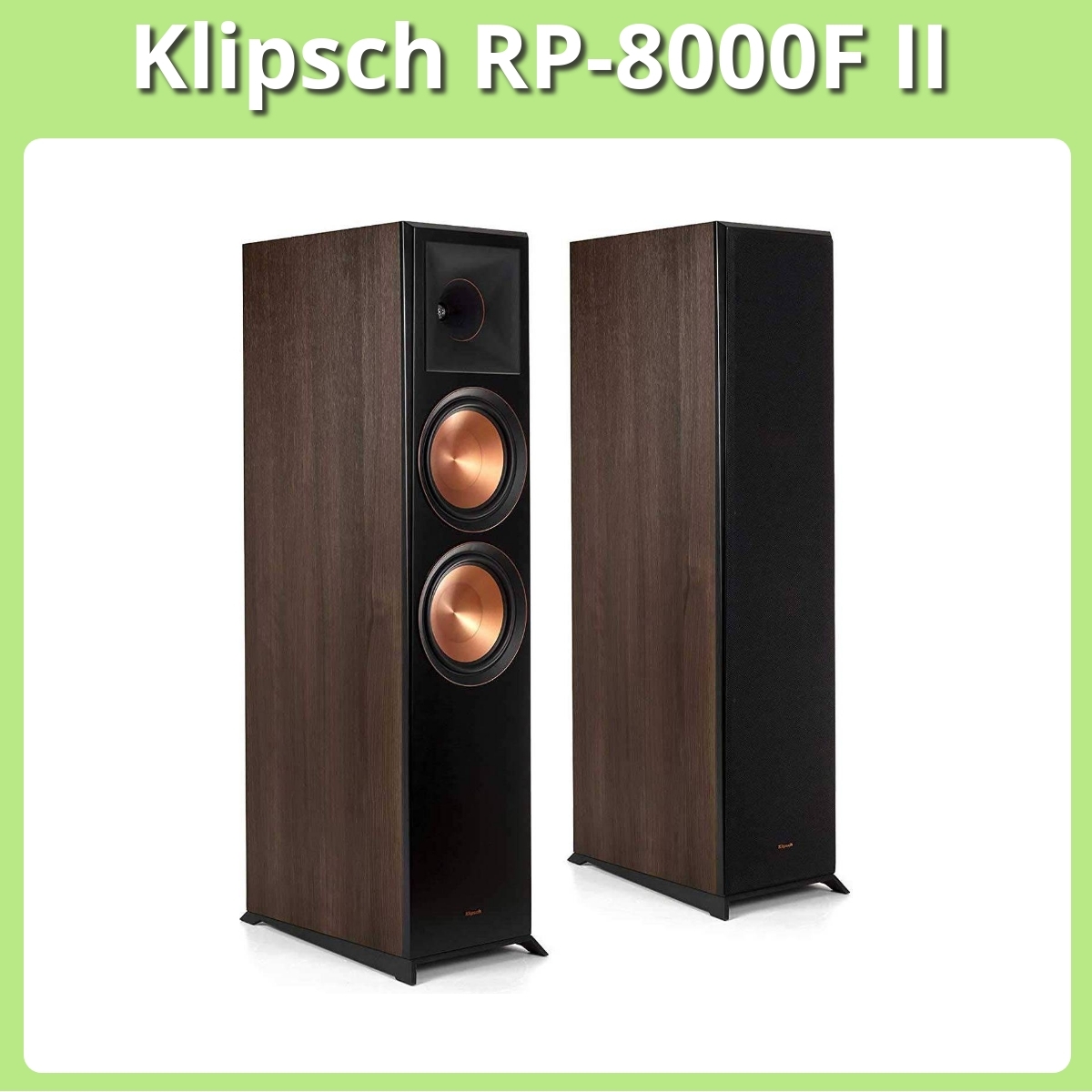 Anmeldelse af Klipsch RP-8000F II