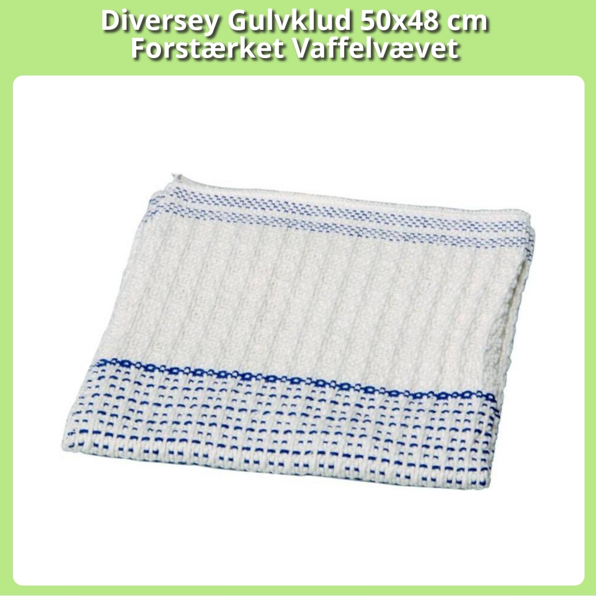 Anmeldelse af Diversey Gulvklud 50x48 cm Forstærket Vaffelvævet