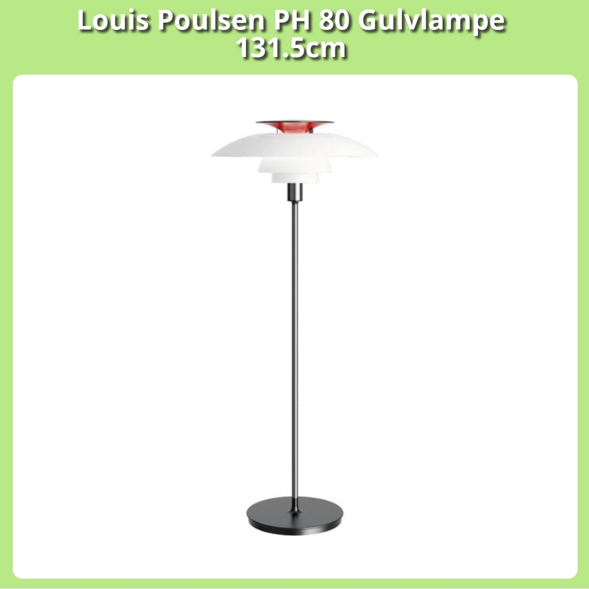 Anmeldelse af Louis Poulsen PH 80 Gulvlampe 131.5cm