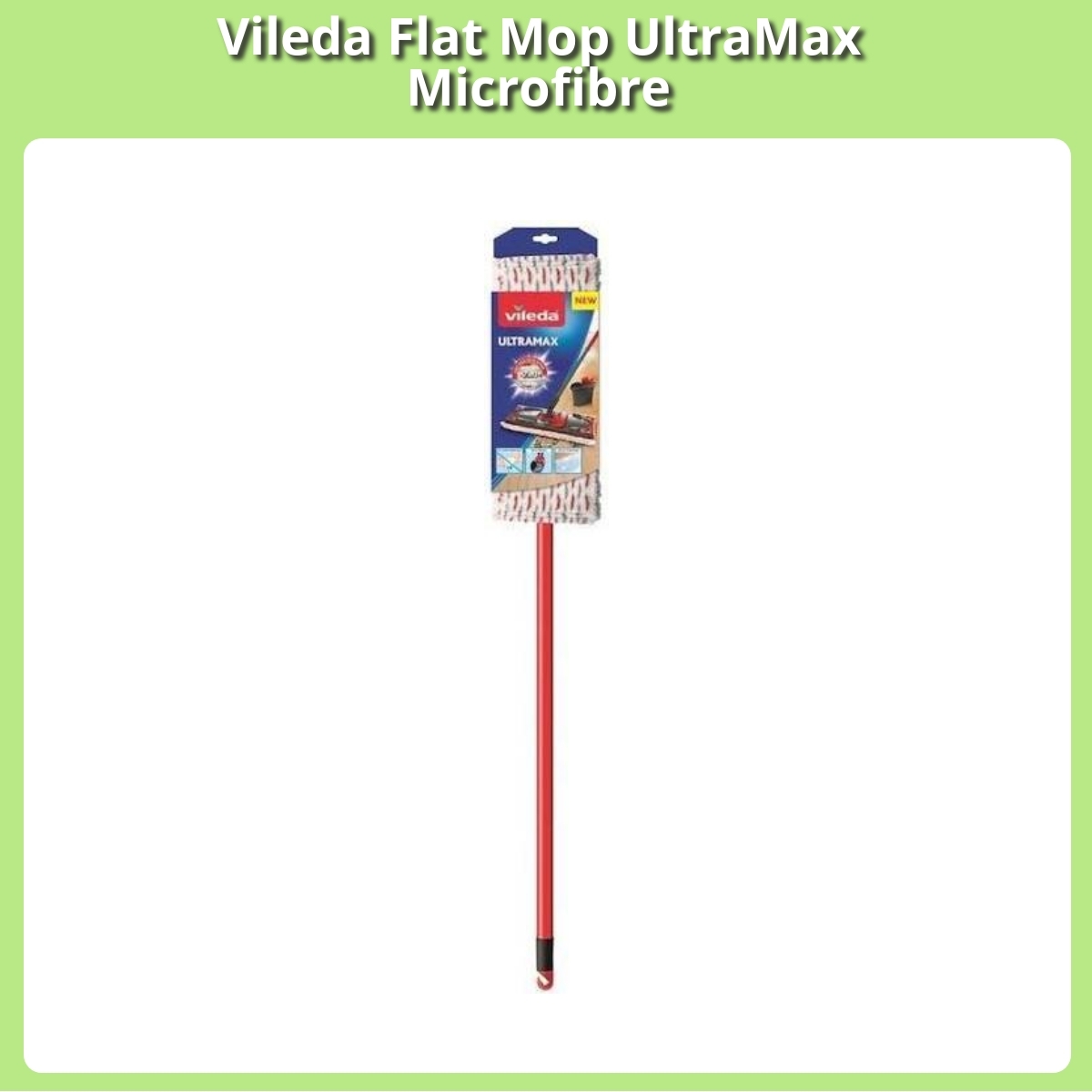 Anmeldelse af Vileda Flat Mop UltraMax Microfibre