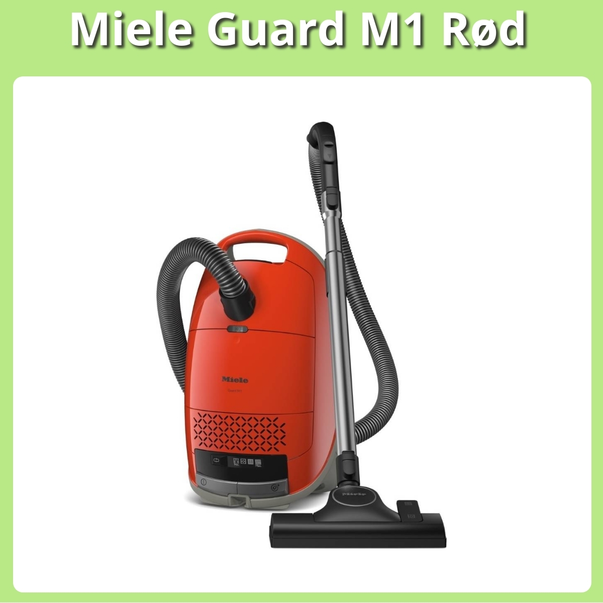 Anmeldelse af Miele Guard M1 Rød