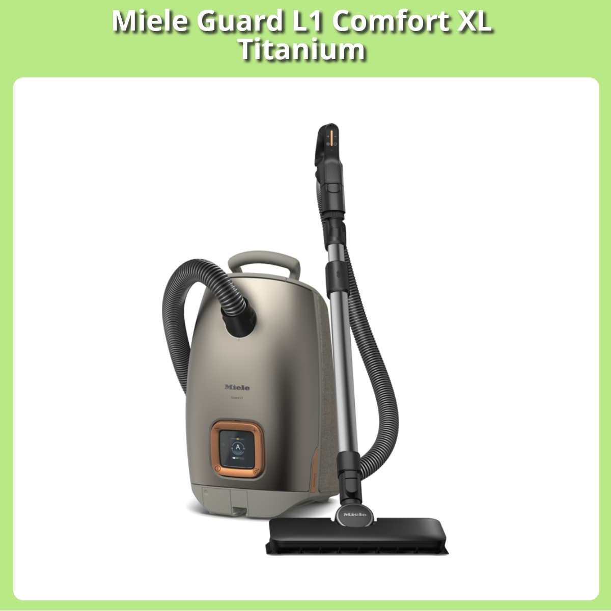 Anmeldelse af Miele Guard L1 Comfort XL Titanium