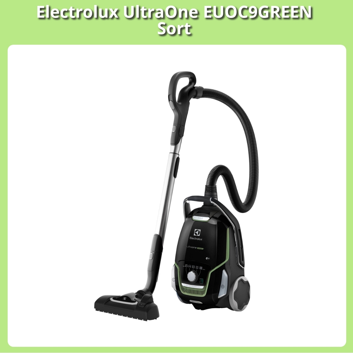 Anmeldelse af Electrolux UltraOne EUOC9GREEN Sort