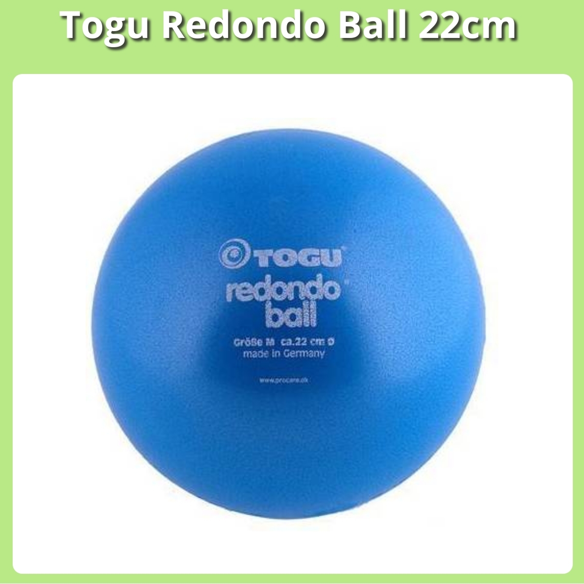 Anmeldelse af Togu Redondo Ball 22cm