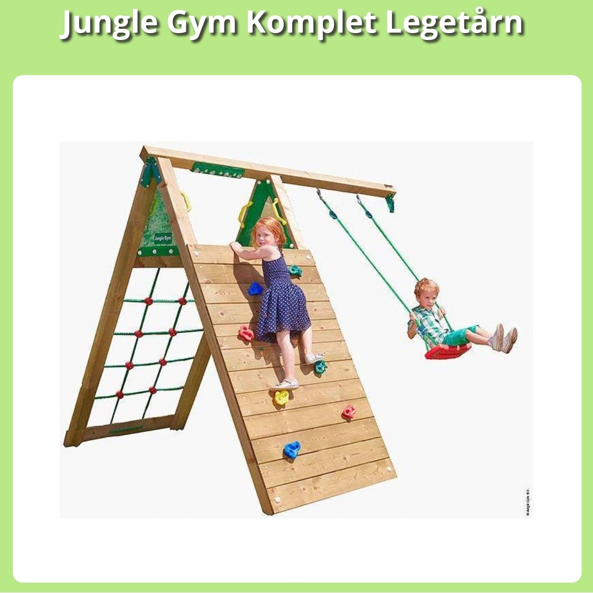 Anmeldelse af Jungle Gym Komplet Legetårn