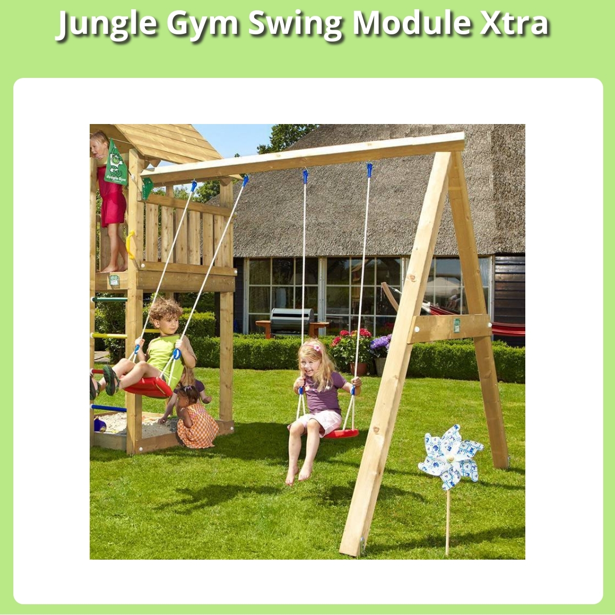 Anmeldelse af Jungle Gym Swing Module Xtra