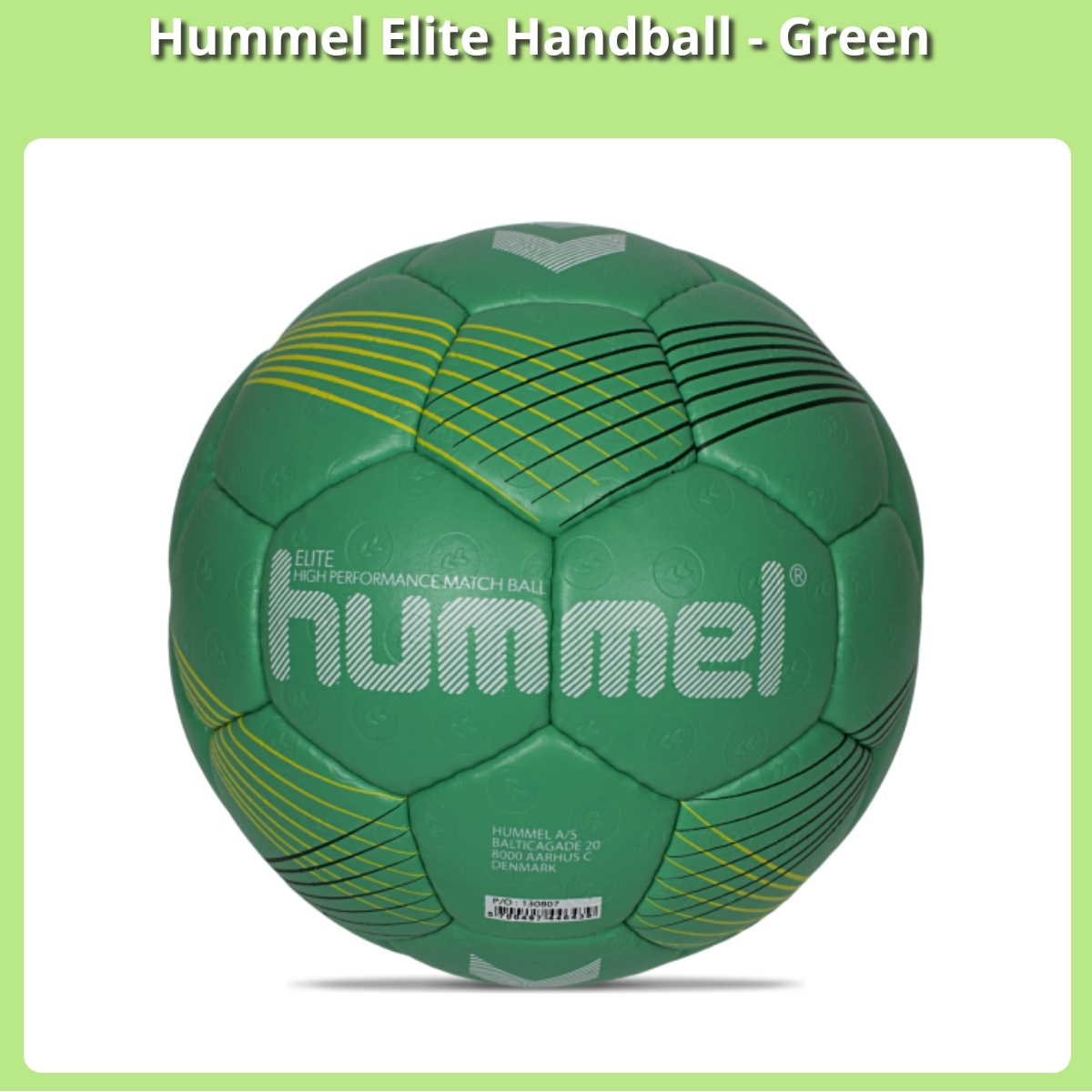 Anmeldelse af Hummel Elite Handball - Green