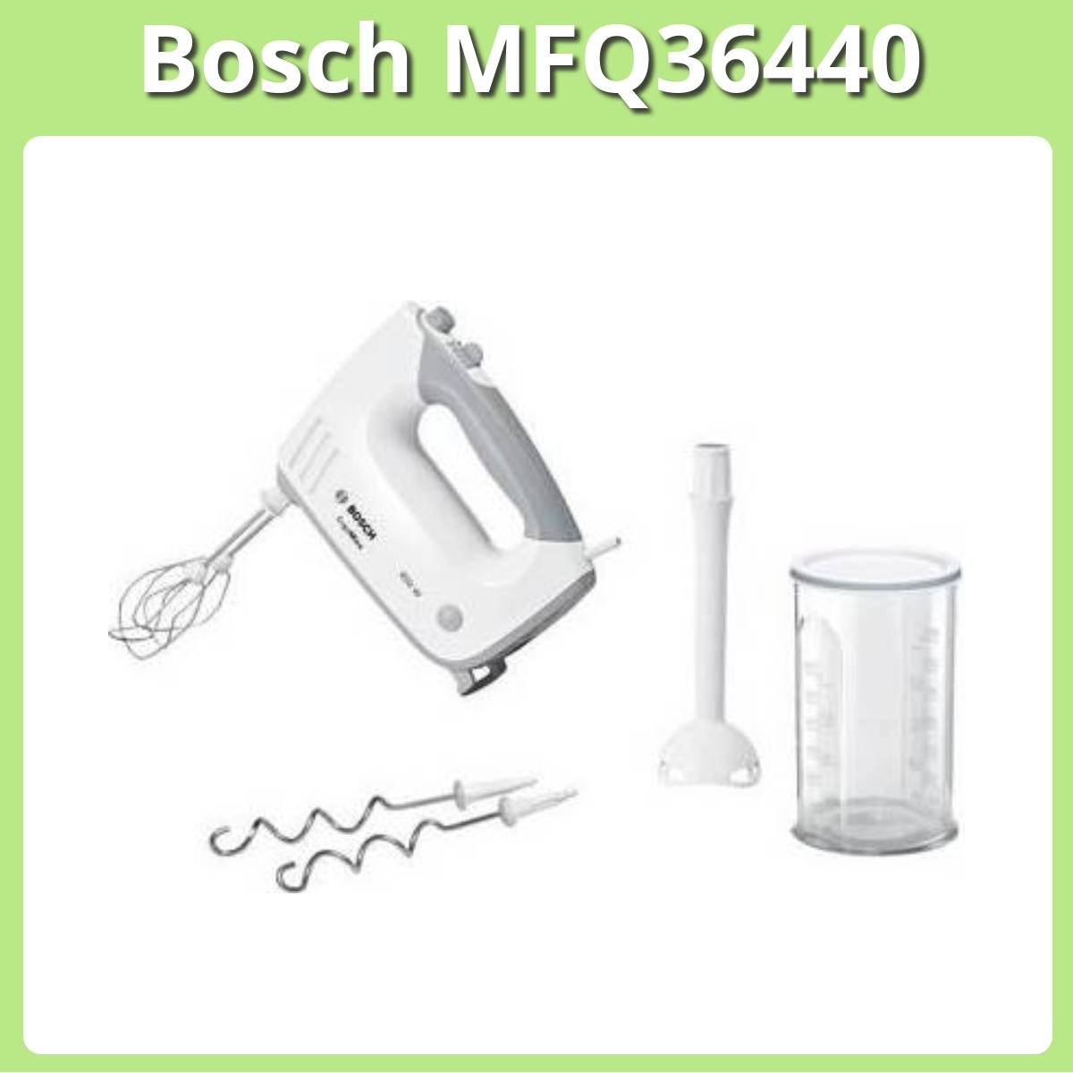 Anmeldelse af Bosch MFQ36440