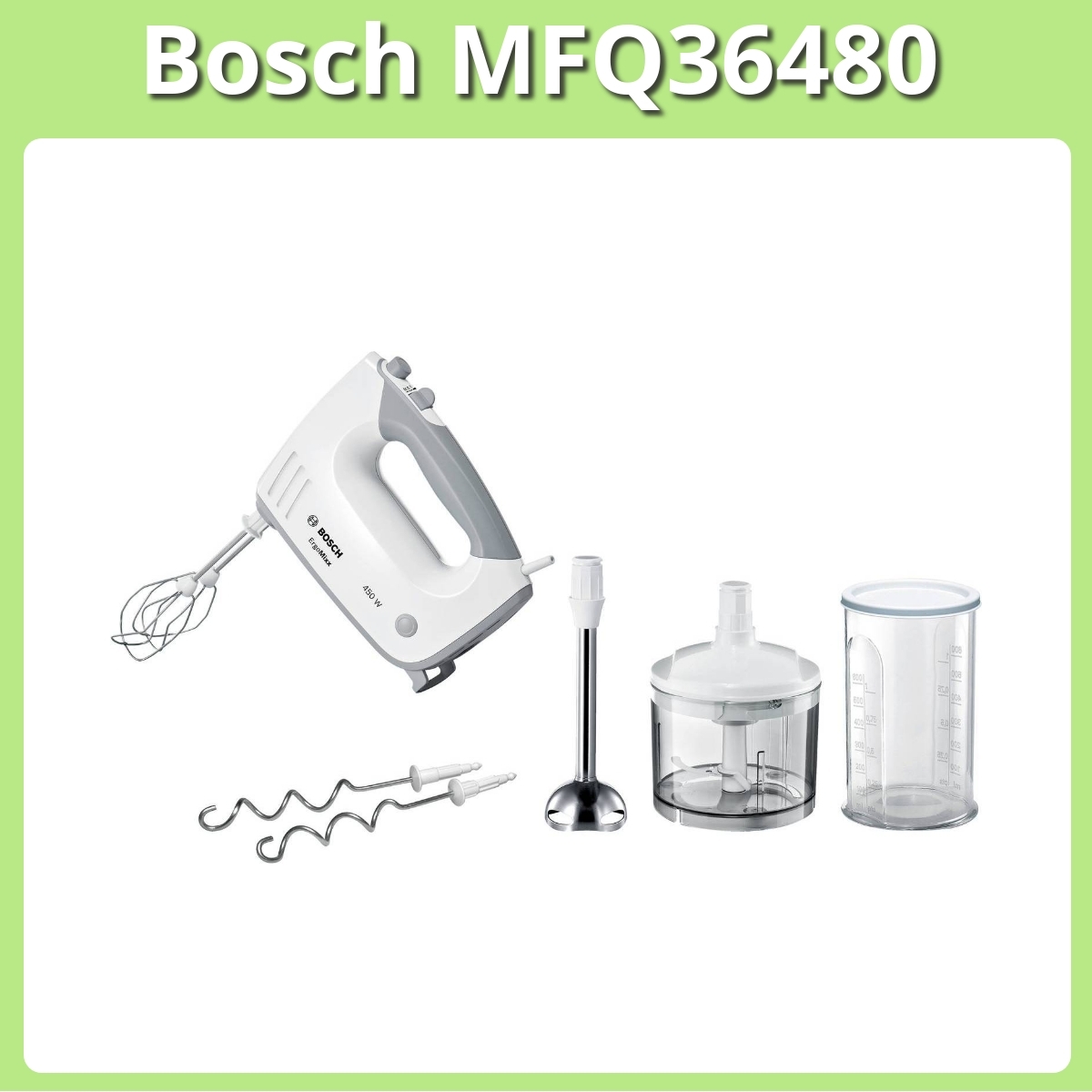 Anmeldelse af Bosch MFQ36480