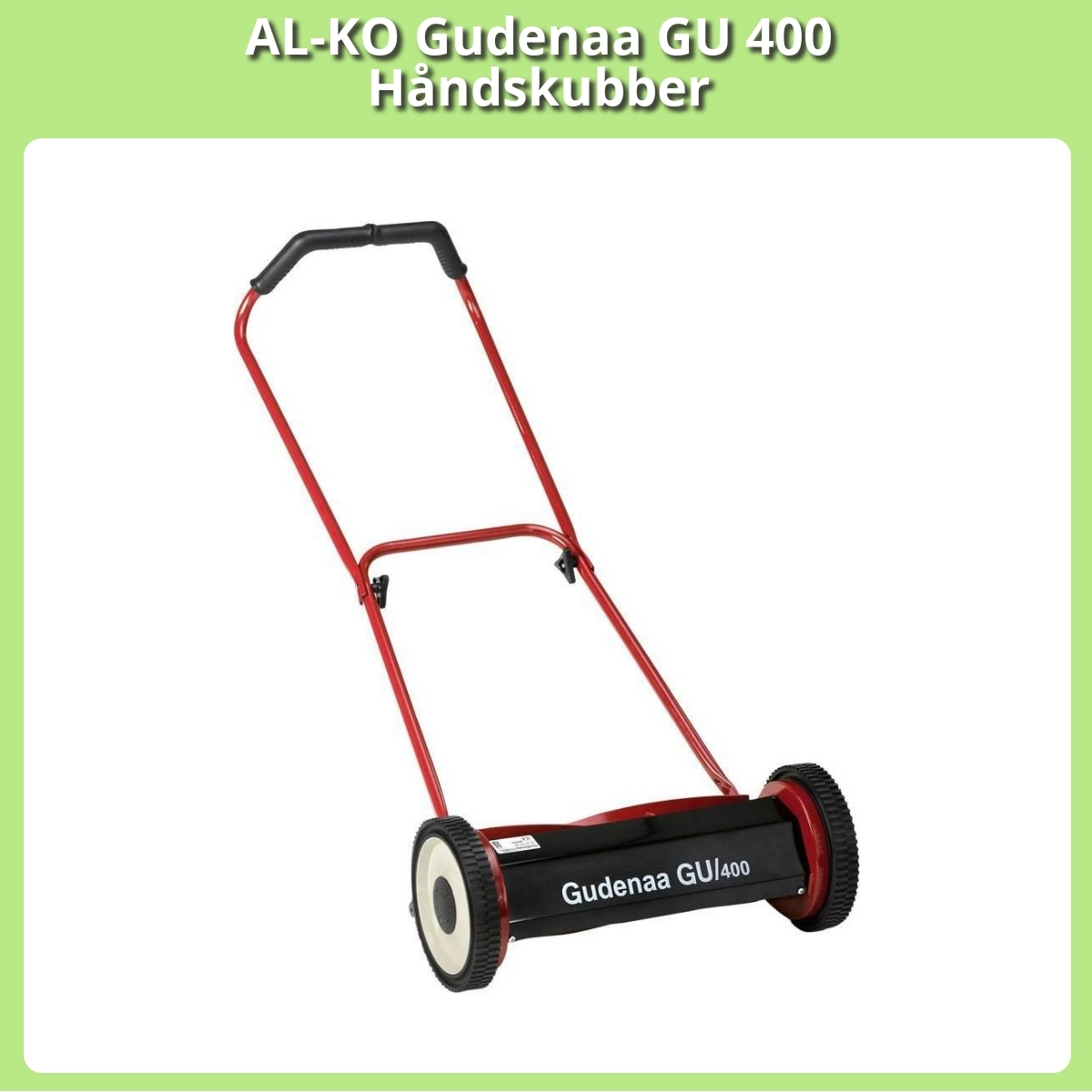 Anmeldelse af AL-KO Gudenaa GU 400 Håndskubber