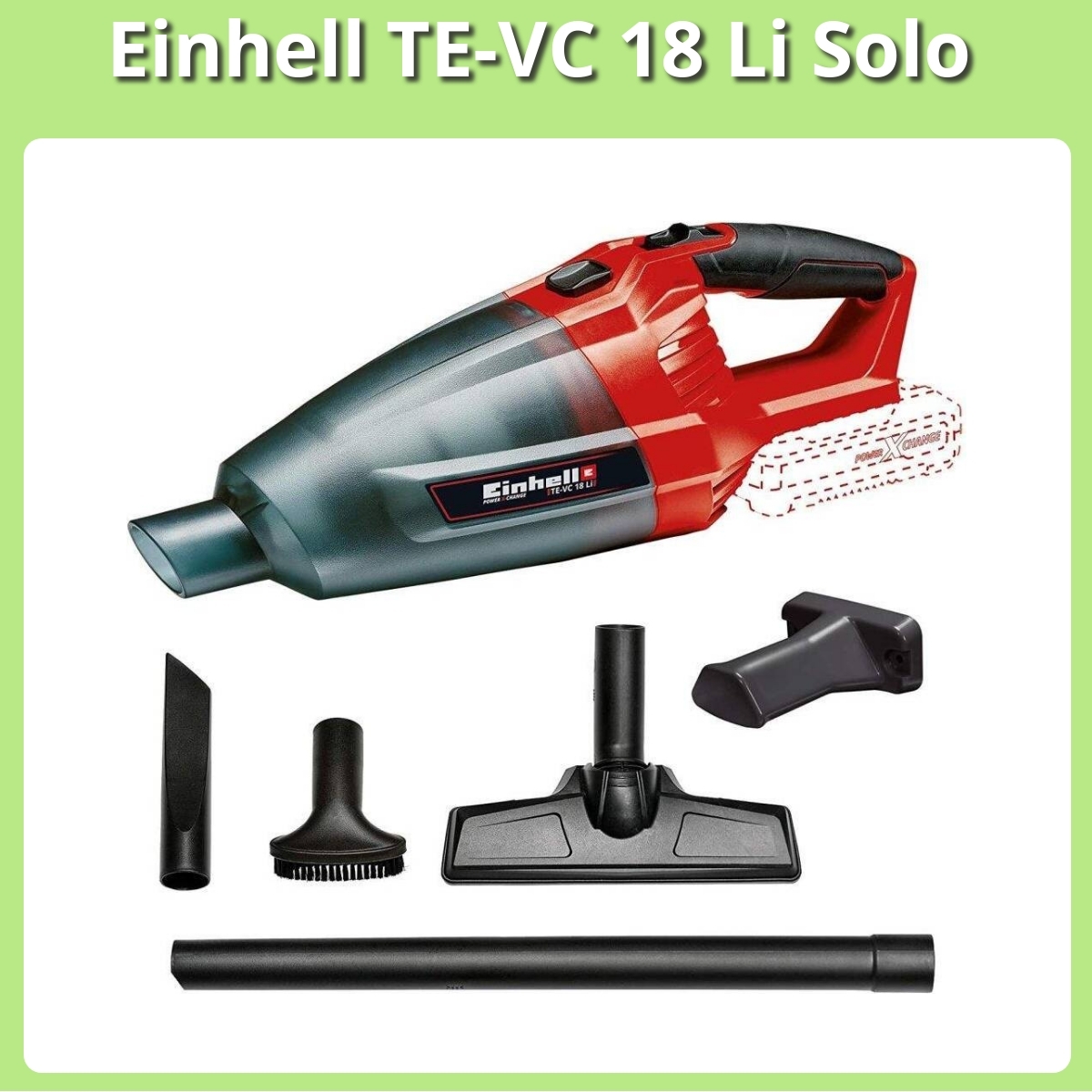 Anmeldelse af Einhell ‎TE-VC 18 Li Solo