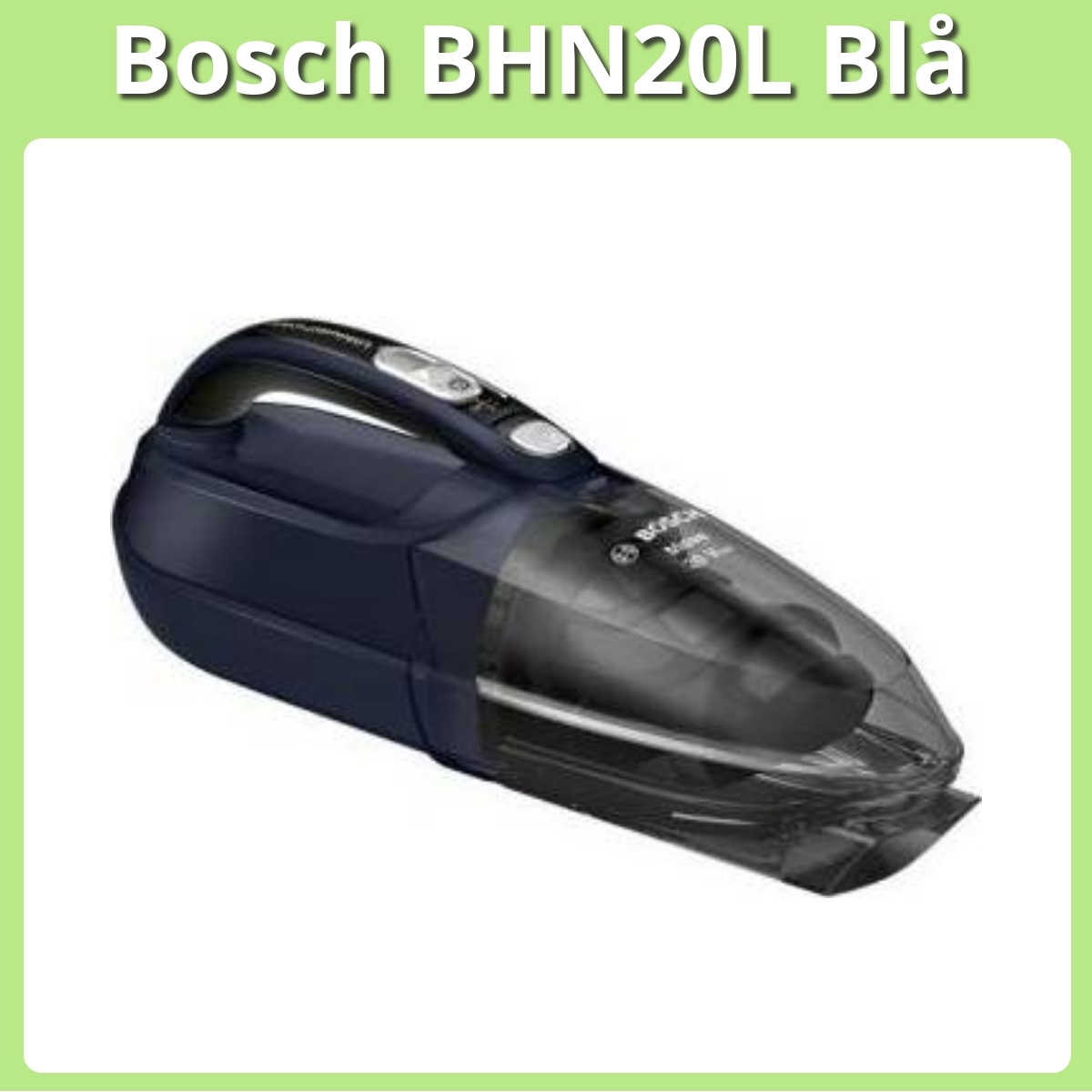 Anmeldelse af Bosch BHN20L Blå
