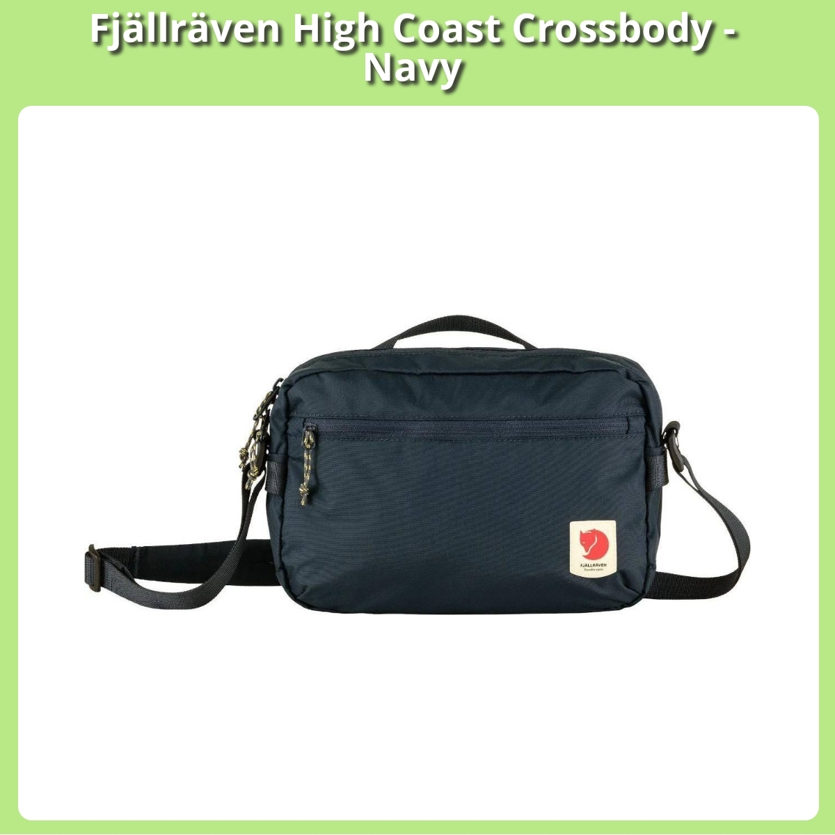 Anmeldelse af Fjällräven High Coast Crossbody - Navy