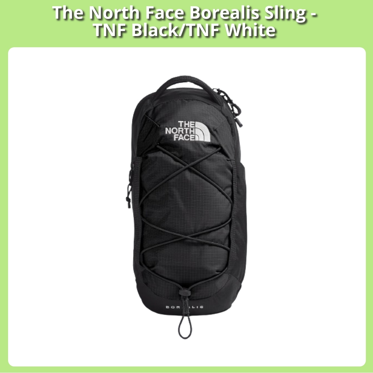 Anmeldelse af The North Face Borealis Sling - TNF Black/TNF White