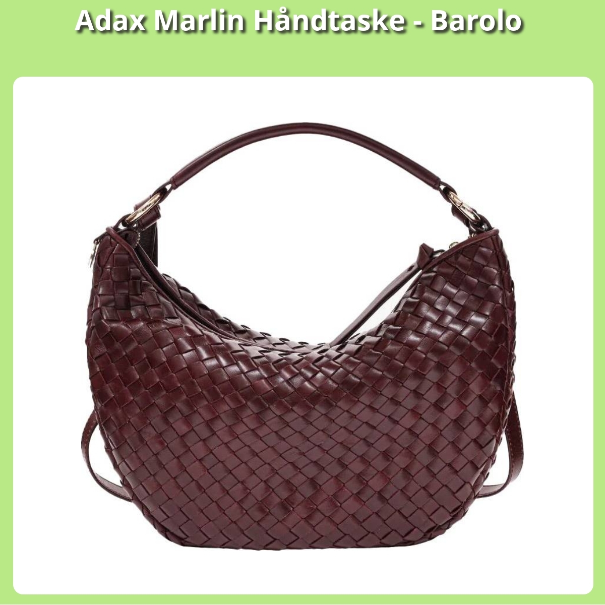 Anmeldelse af Adax Marlin Håndtaske - Barolo