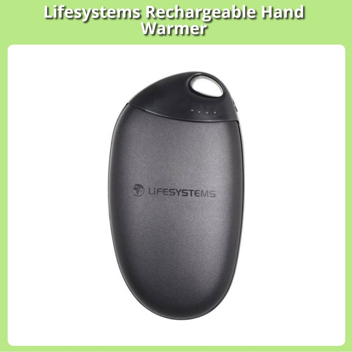Anmeldelse af Lifesystems Rechargeable Hand Warmer