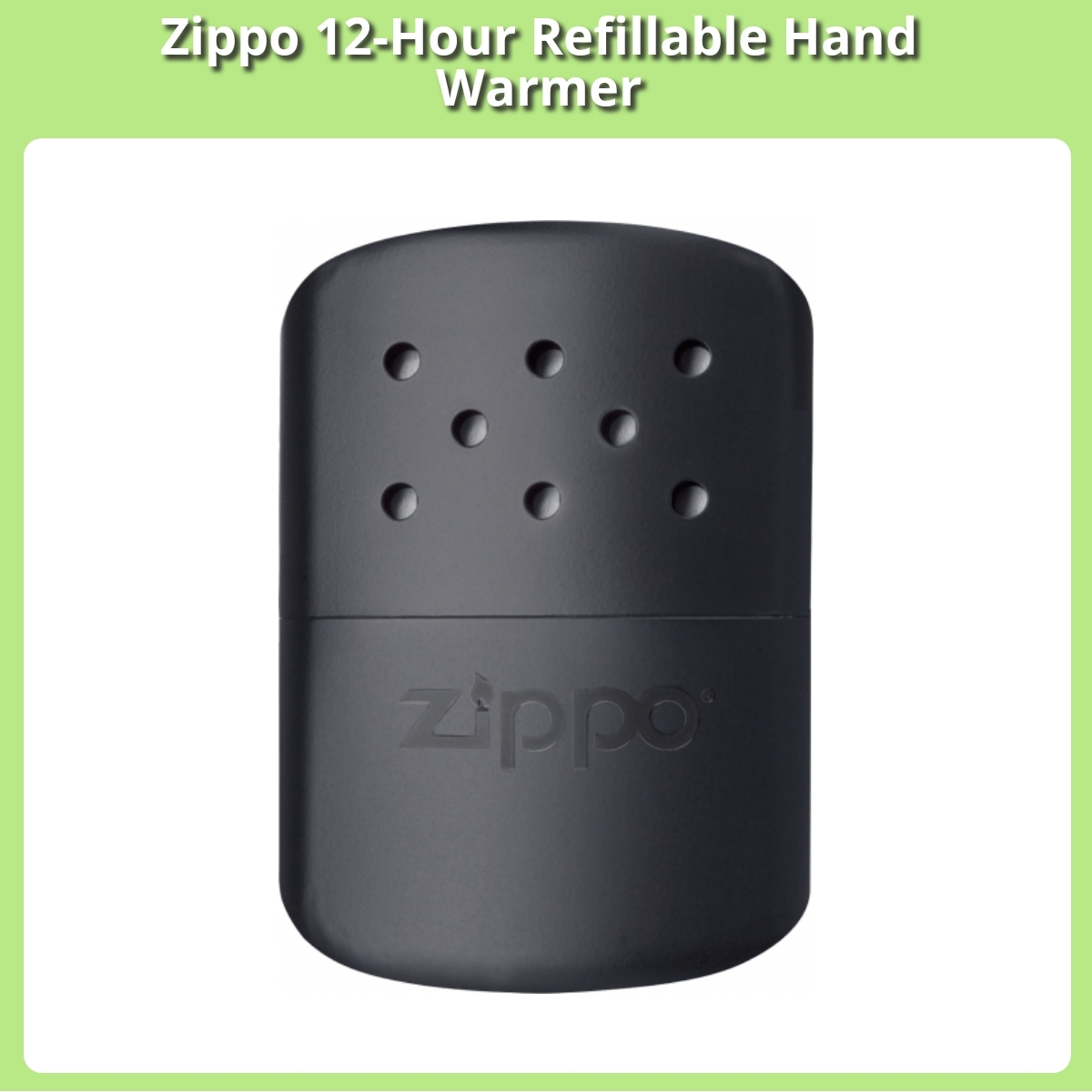 Anmeldelse af Zippo 12-Hour Refillable Hand Warmer