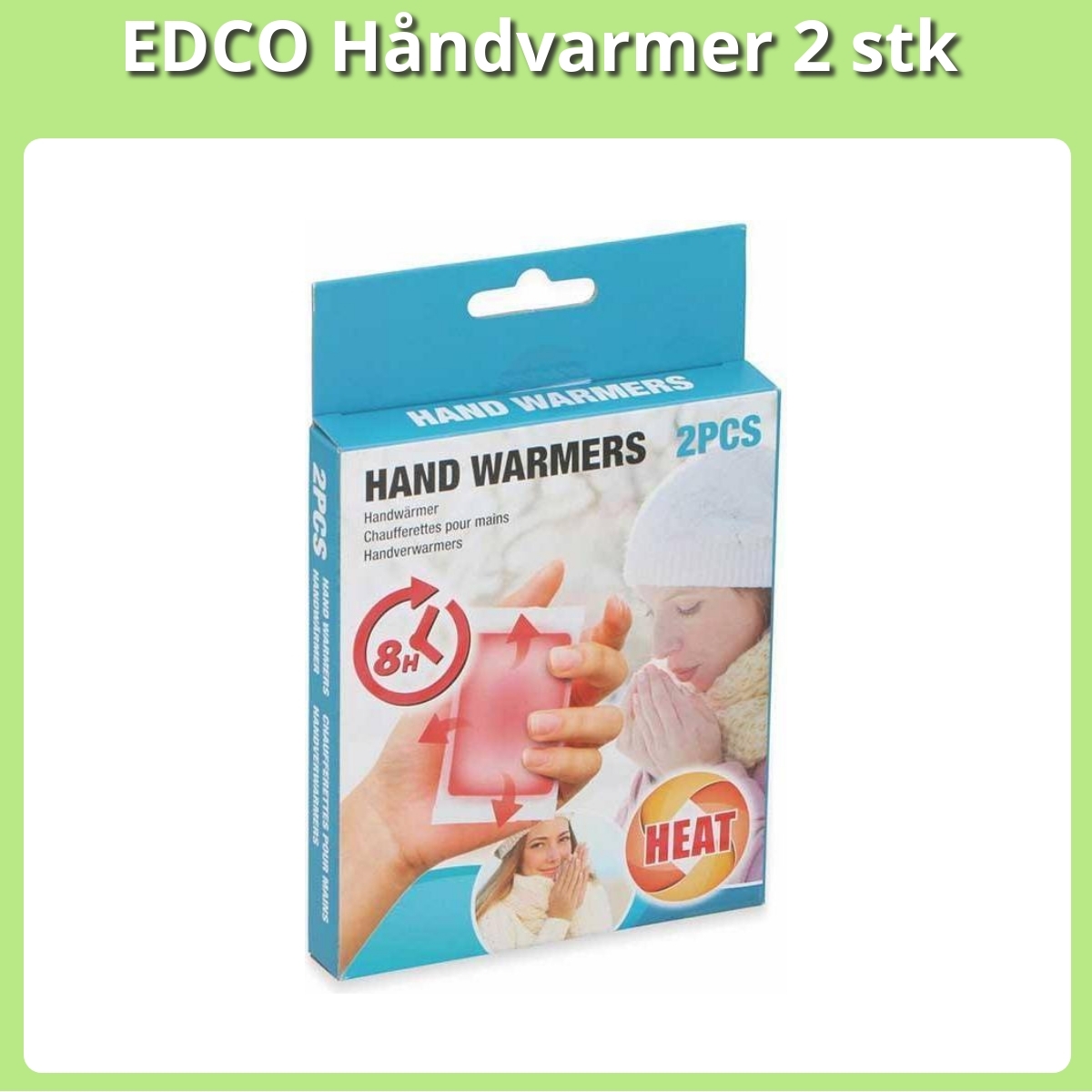 Anmeldelse af EDCO Håndvarmer 2 stk