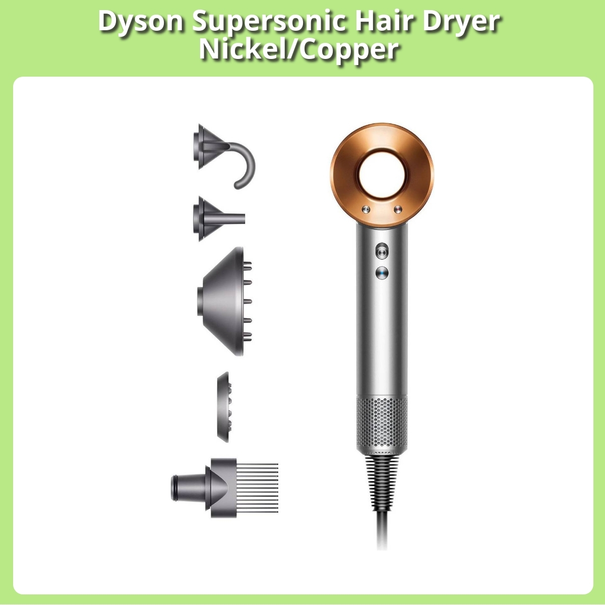 Anmeldelse af Dyson Supersonic Hair Dryer Nickel/Copper