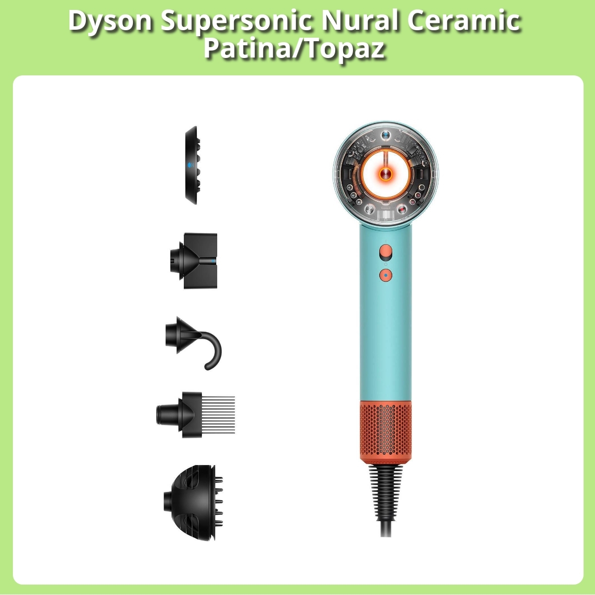 Anmeldelse af Dyson Supersonic Nural Ceramic Patina/Topaz