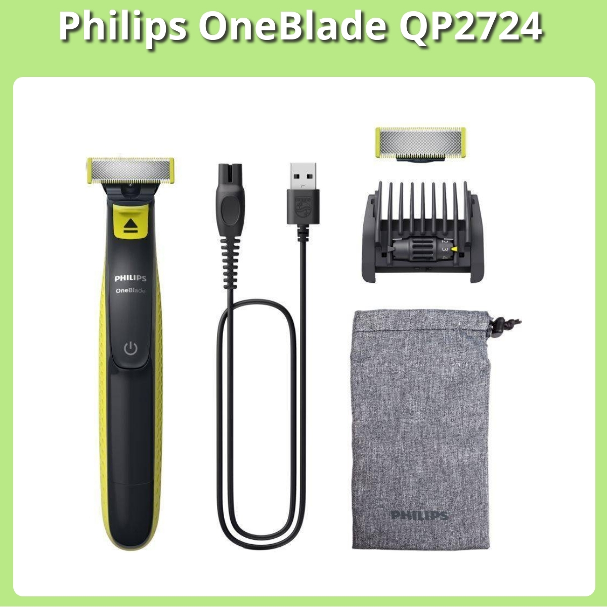 Anmeldelse af Philips OneBlade QP2724