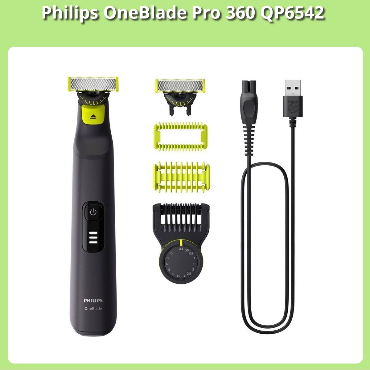 Anmeldelse af Philips OneBlade Pro 360 QP6542