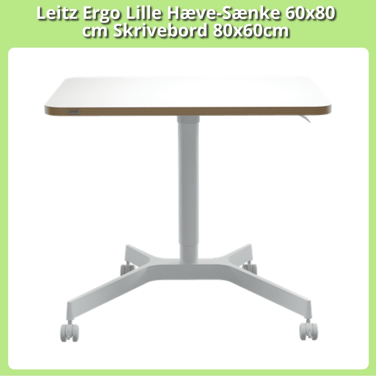 Anmeldelse af Leitz Ergo Lille Hæve-Sænke 60x80 cm Skrivebord 80x60cm