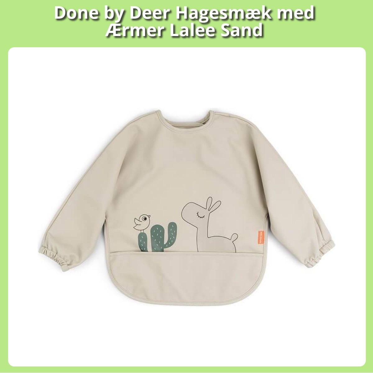 Anmeldelse af Done by Deer Hagesmæk med Ærmer Lalee Sand