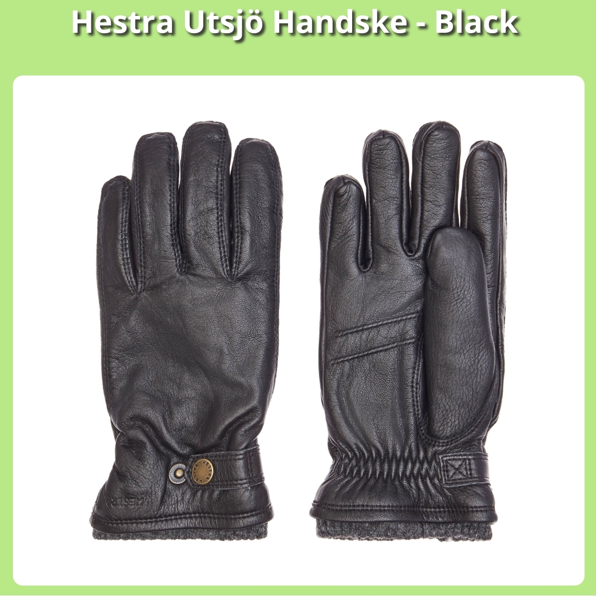 Anmeldelse af Hestra Utsjö Handske - Black