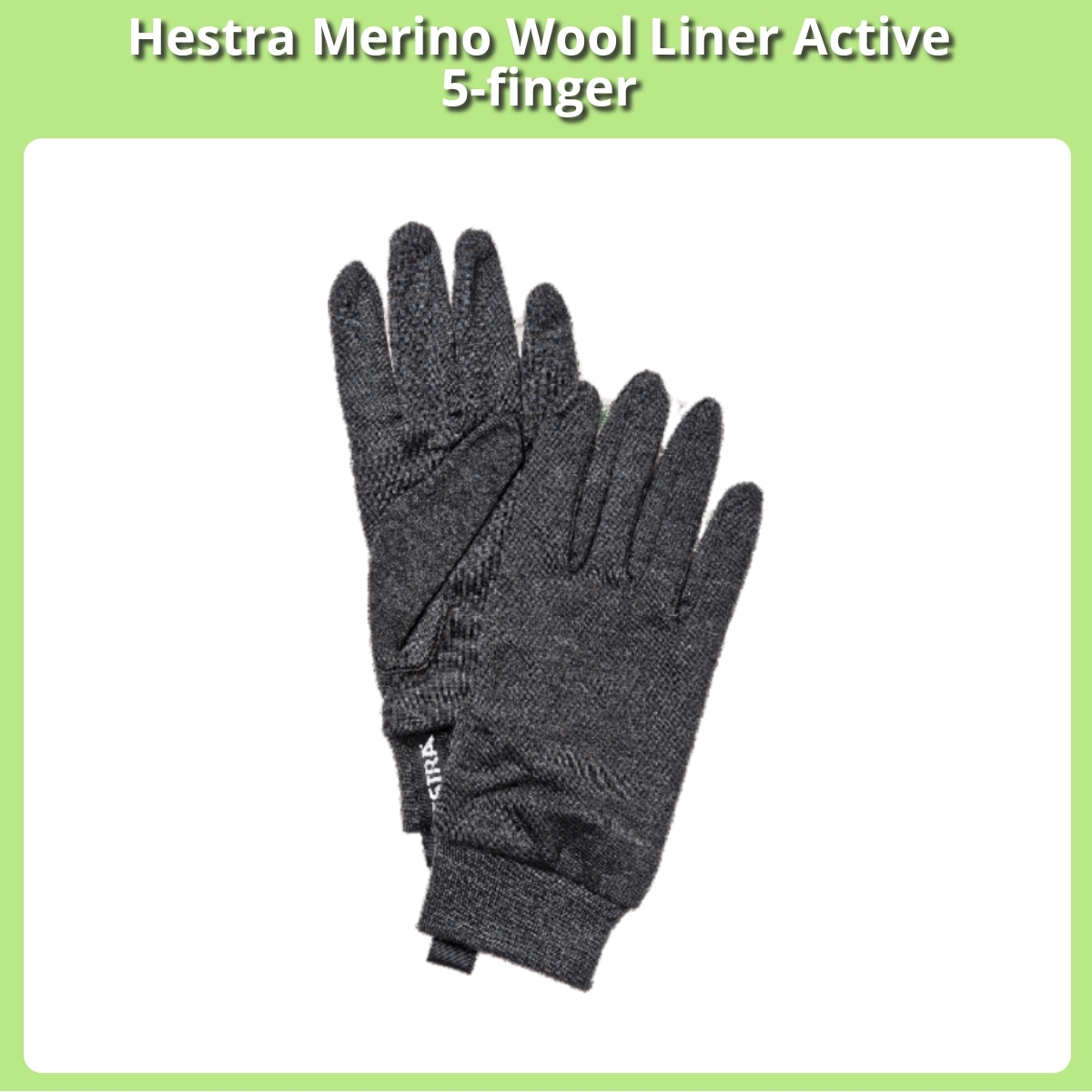 Anmeldelse af Hestra Merino Wool Liner Active 5-finger