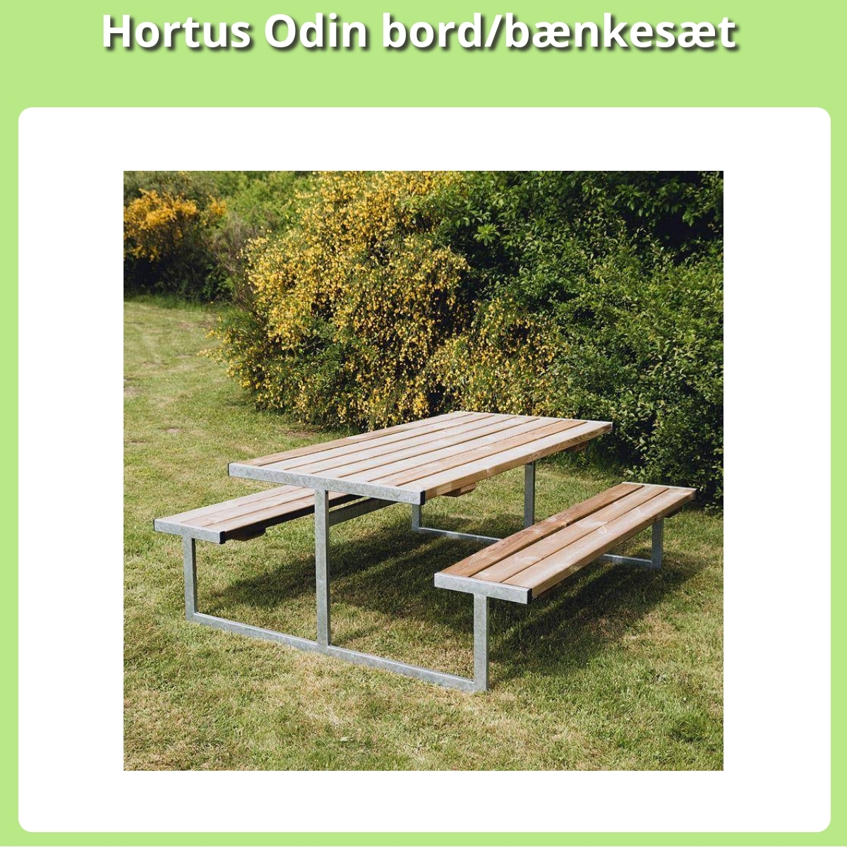 Anmeldelse af Hortus Odin bord/bænkesæt