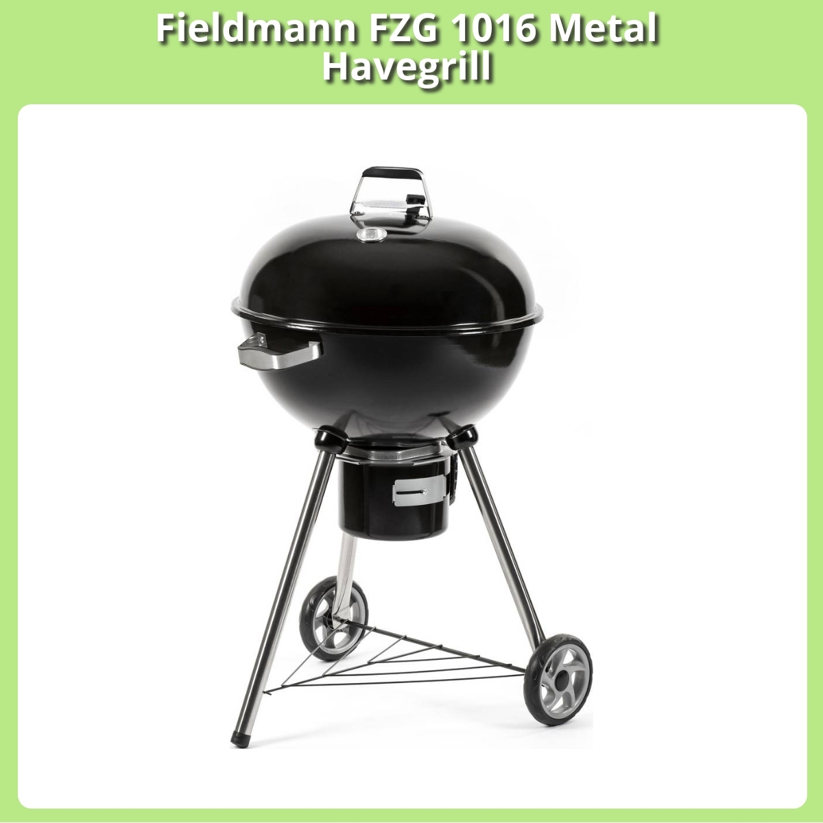 Anmeldelse af Fieldmann FZG 1016 Metal Havegrill