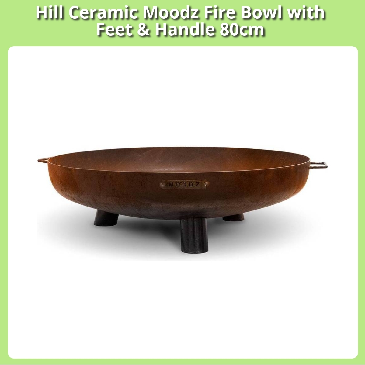 Anmeldelse af Hill Ceramic Moodz Fire Bowl with Feet & Handle 80cm