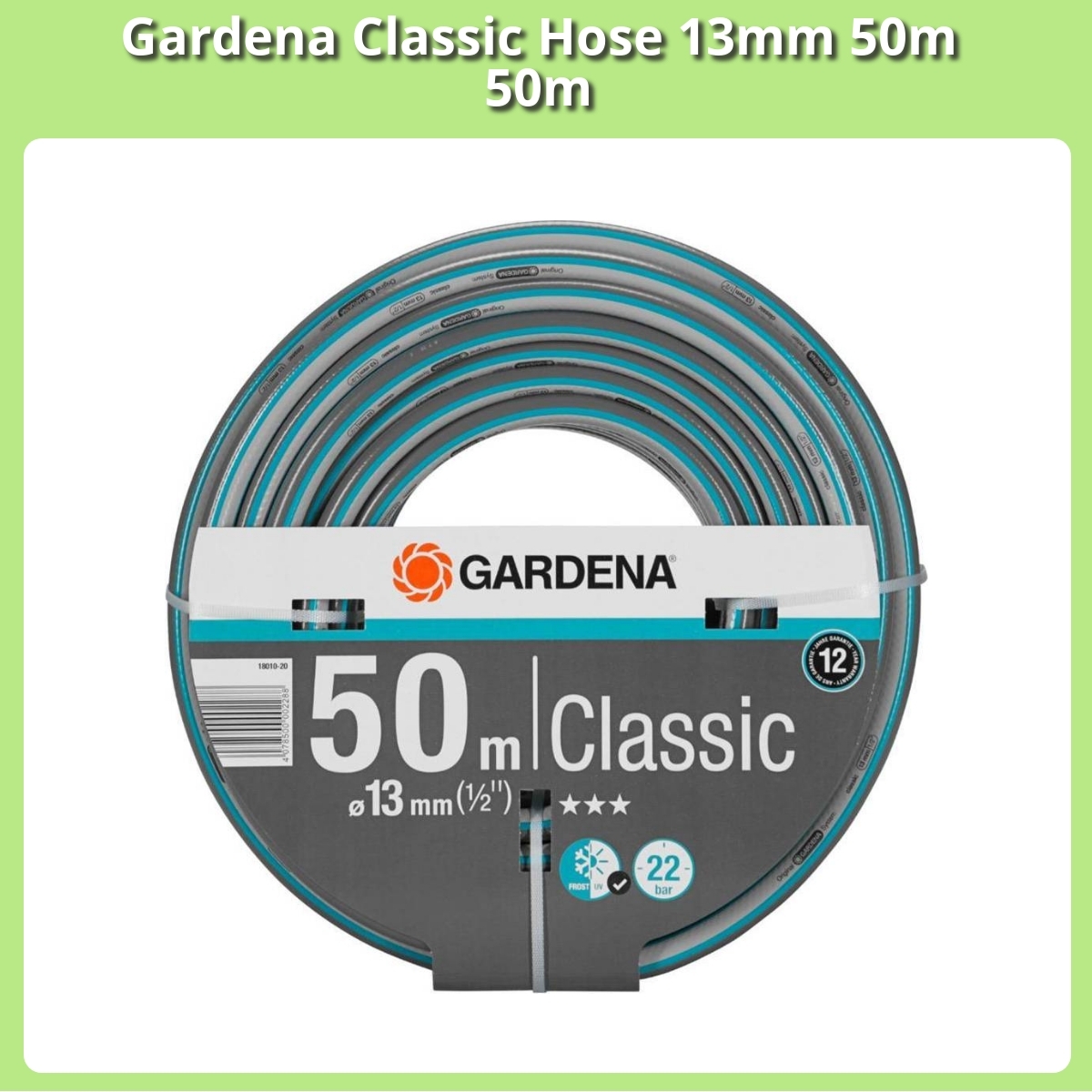 Anmeldelse af Gardena Classic Hose 13mm 50m 50m