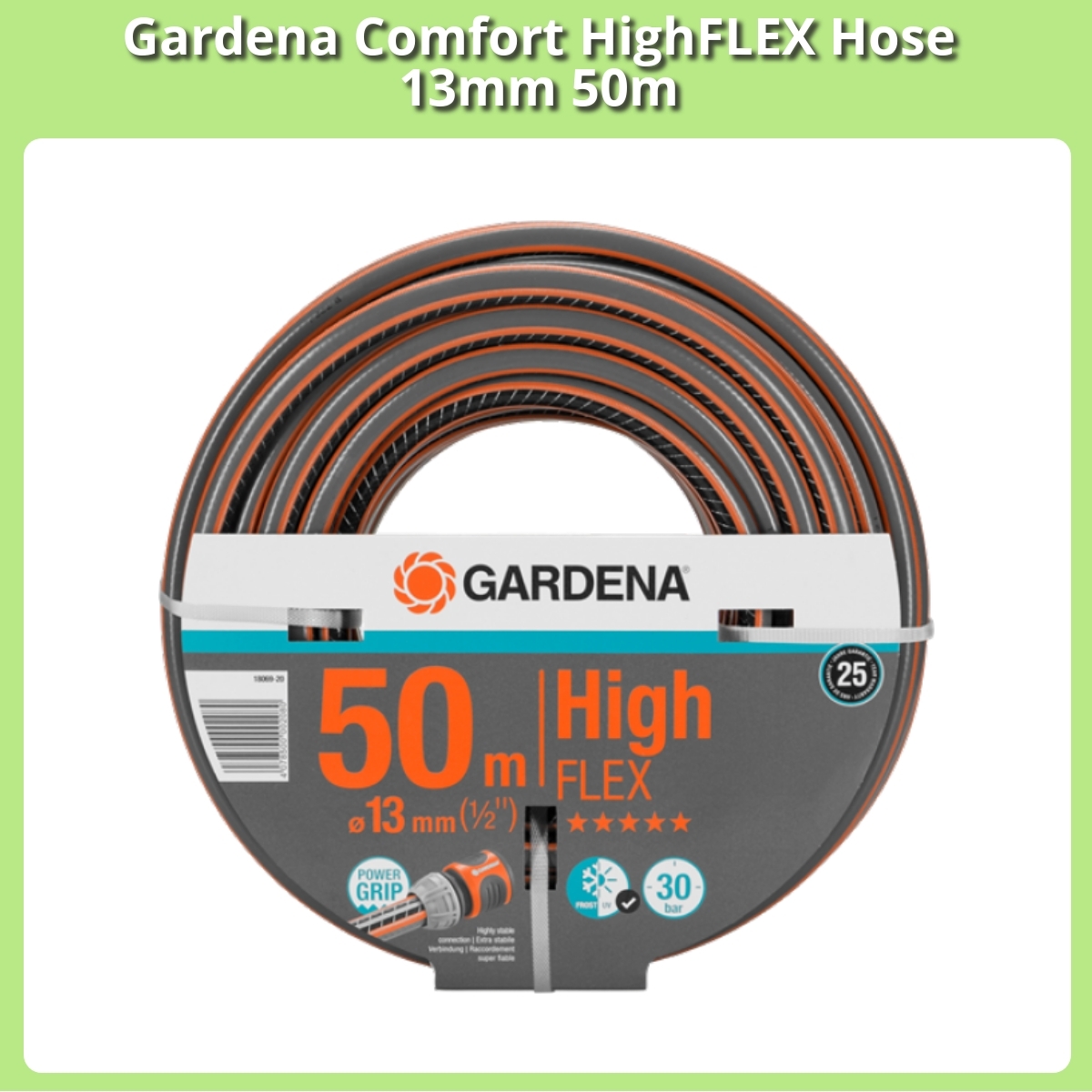Anmeldelse af Gardena Comfort HighFLEX Hose 13mm 50m
