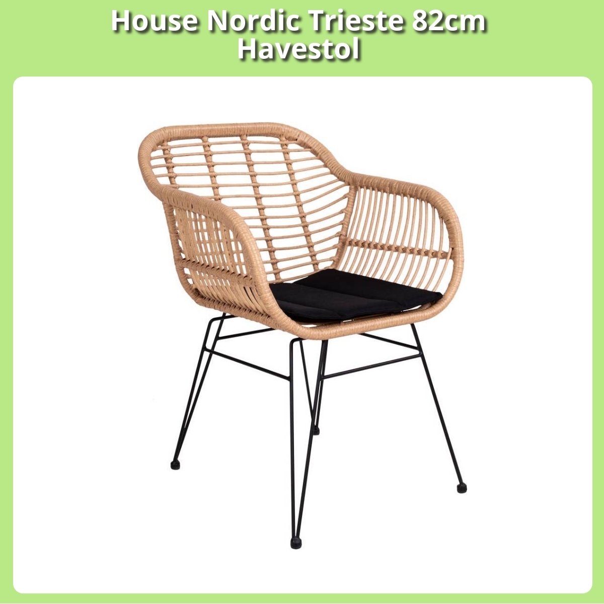 Anmeldelse af House Nordic Trieste 82cm Havestol