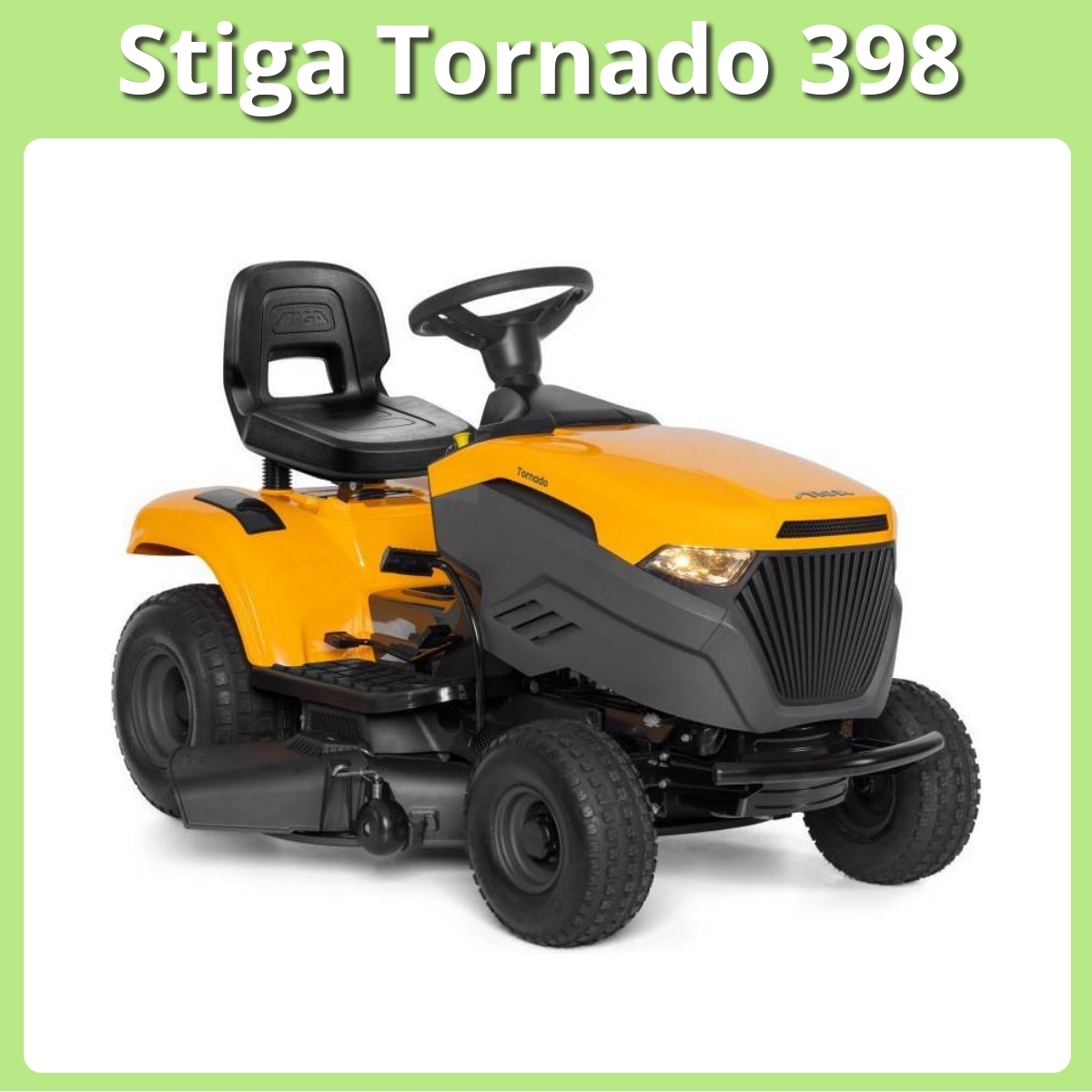 Anmeldelse af Stiga Tornado 398