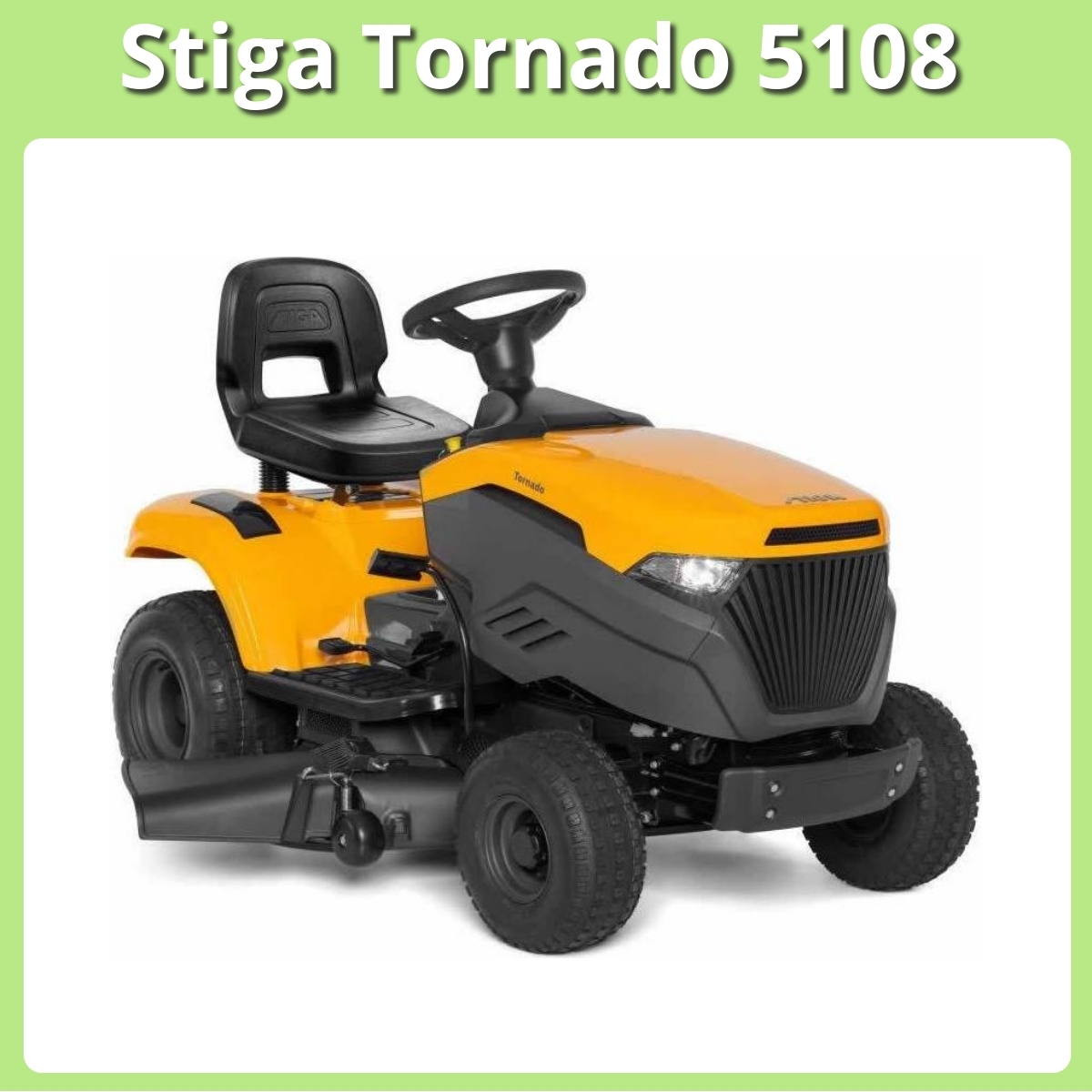 Anmeldelse af Stiga Tornado 5108